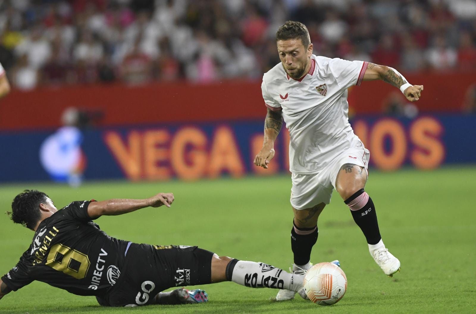  Papu Gómez, en un partido de la pretemporada.