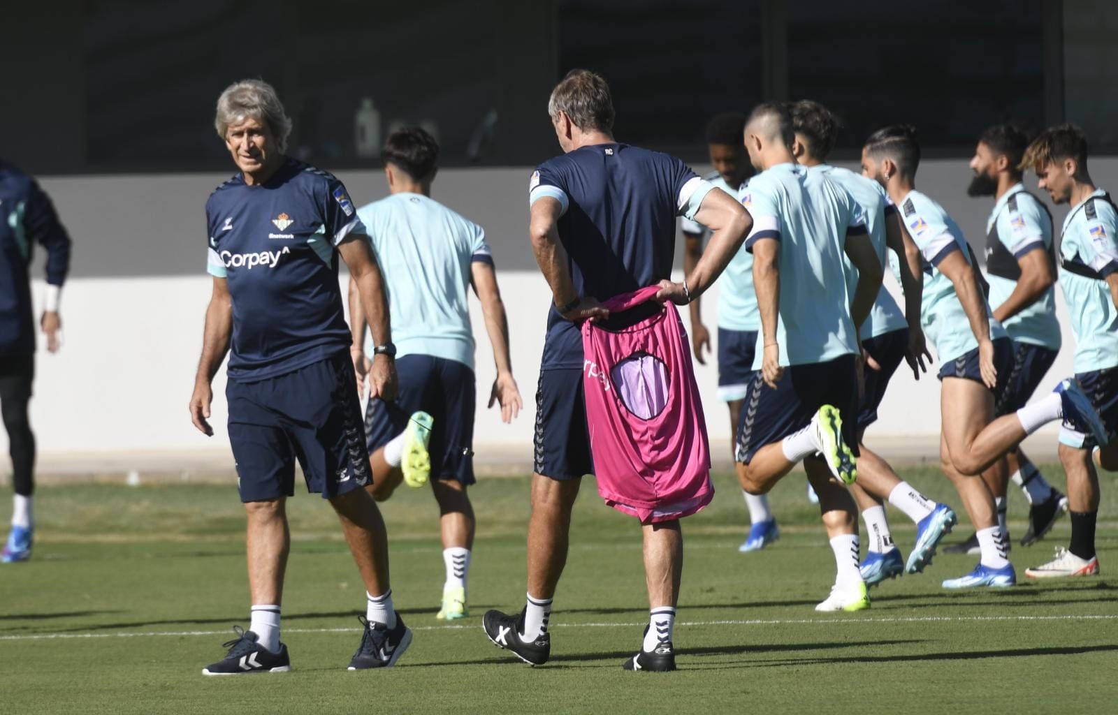  Pellegrini, entrenador del Real Betis.