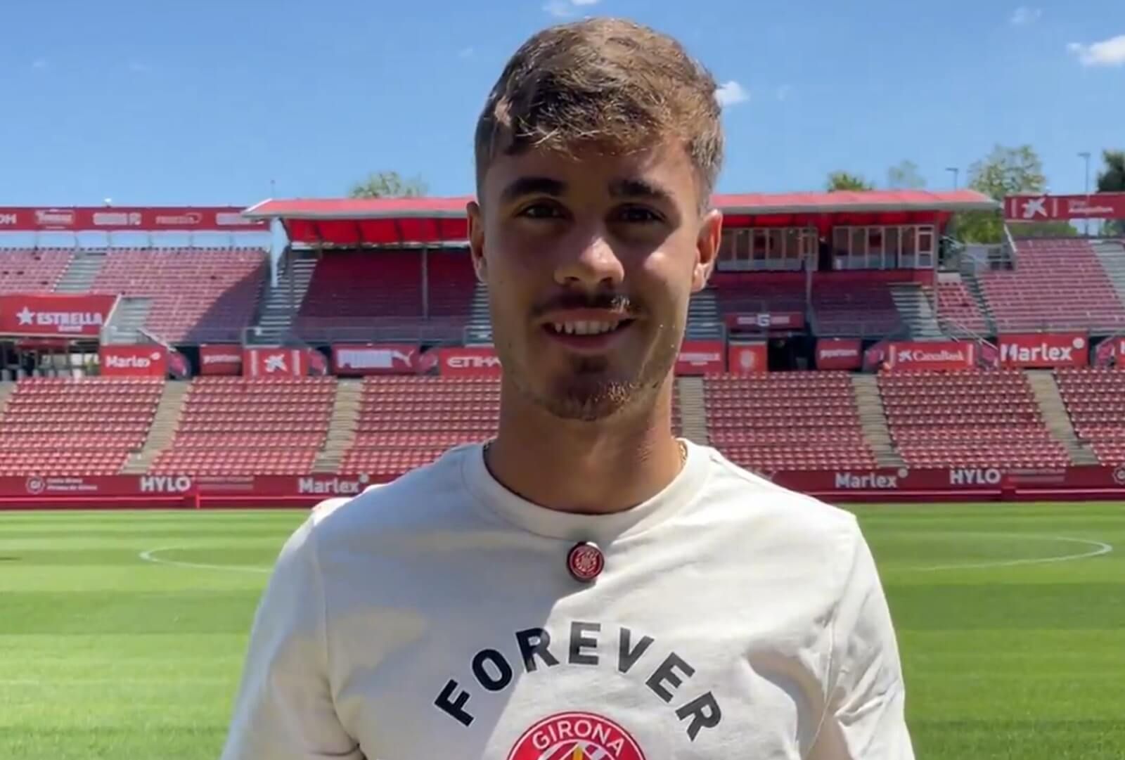 Hugo Rincón, nuevo fichaje gironí (Foto: Girona FC).