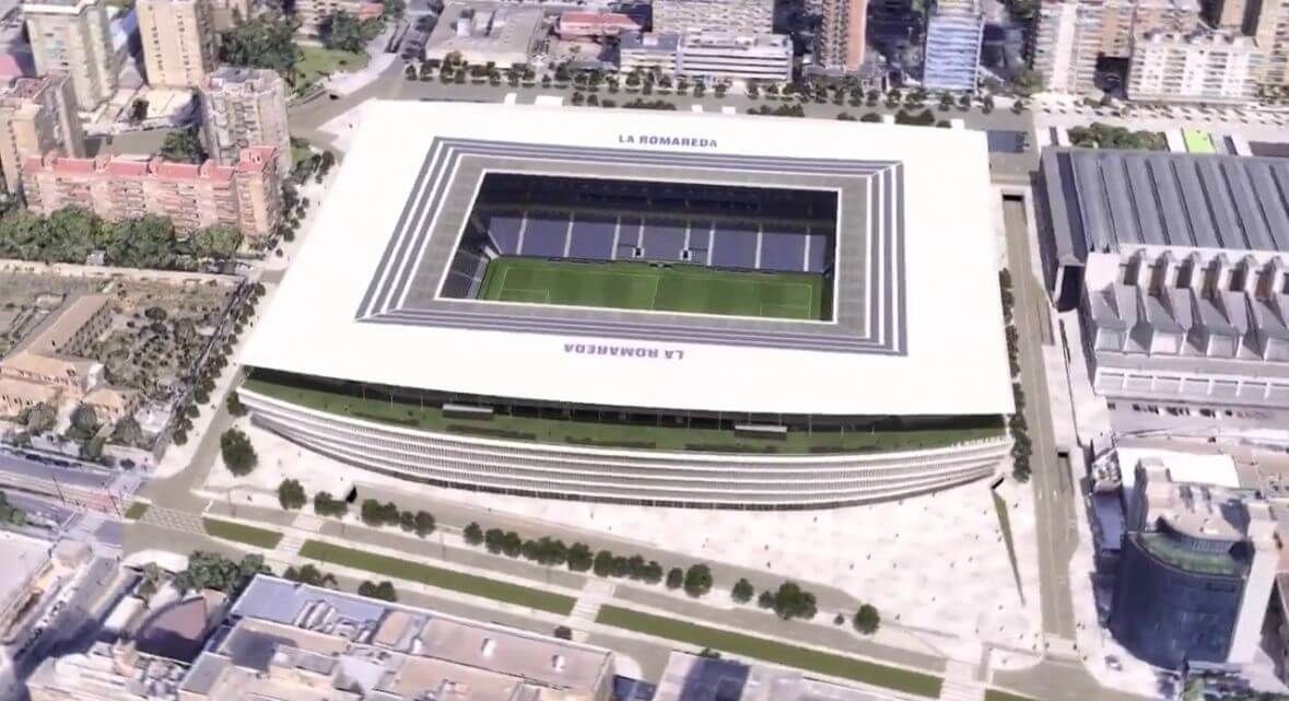  Nuevas imágenes del Ibercaja Romareda.