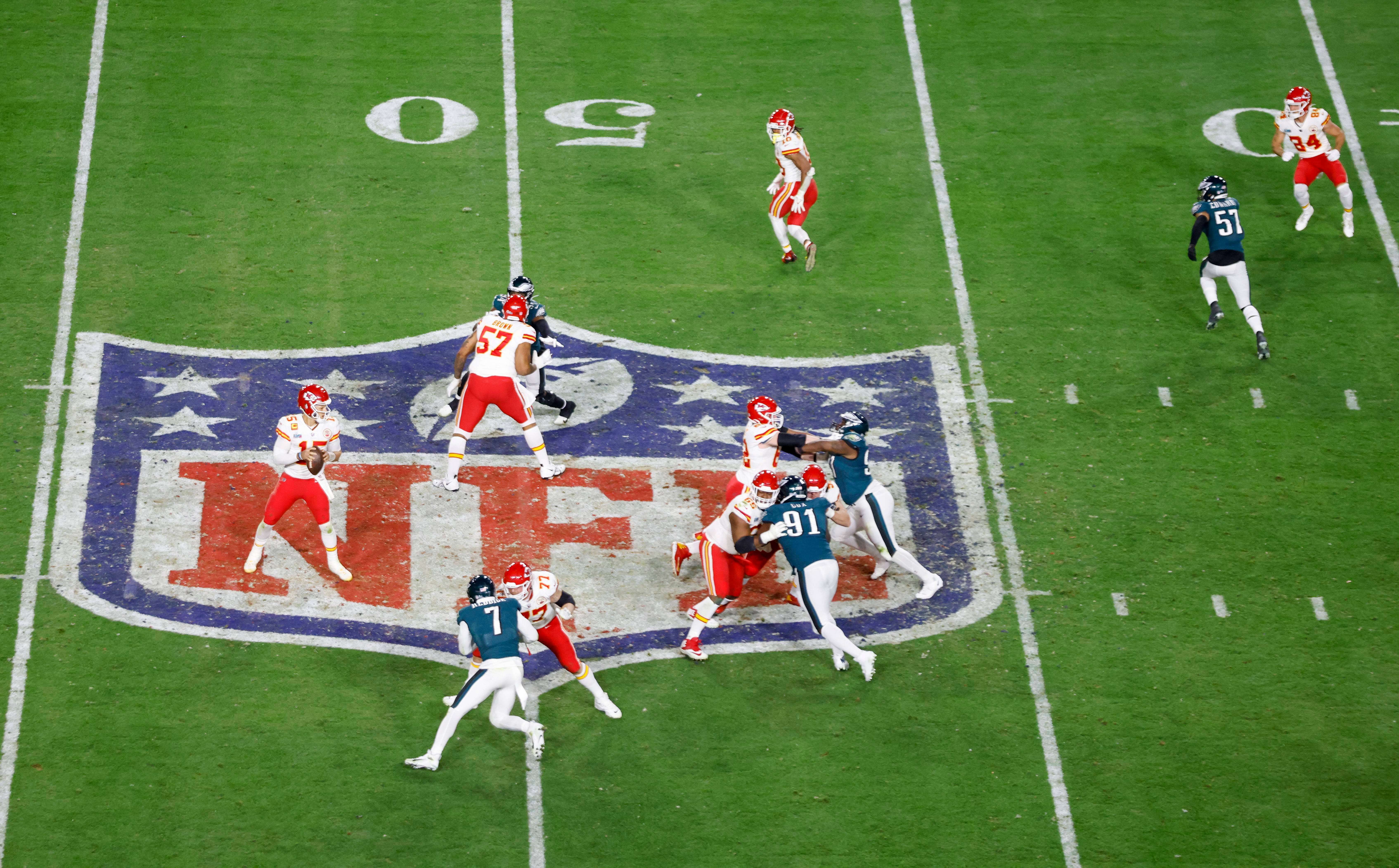  Chiefs vs Eagles en la Super Bowl 2023 (Cordon Press)