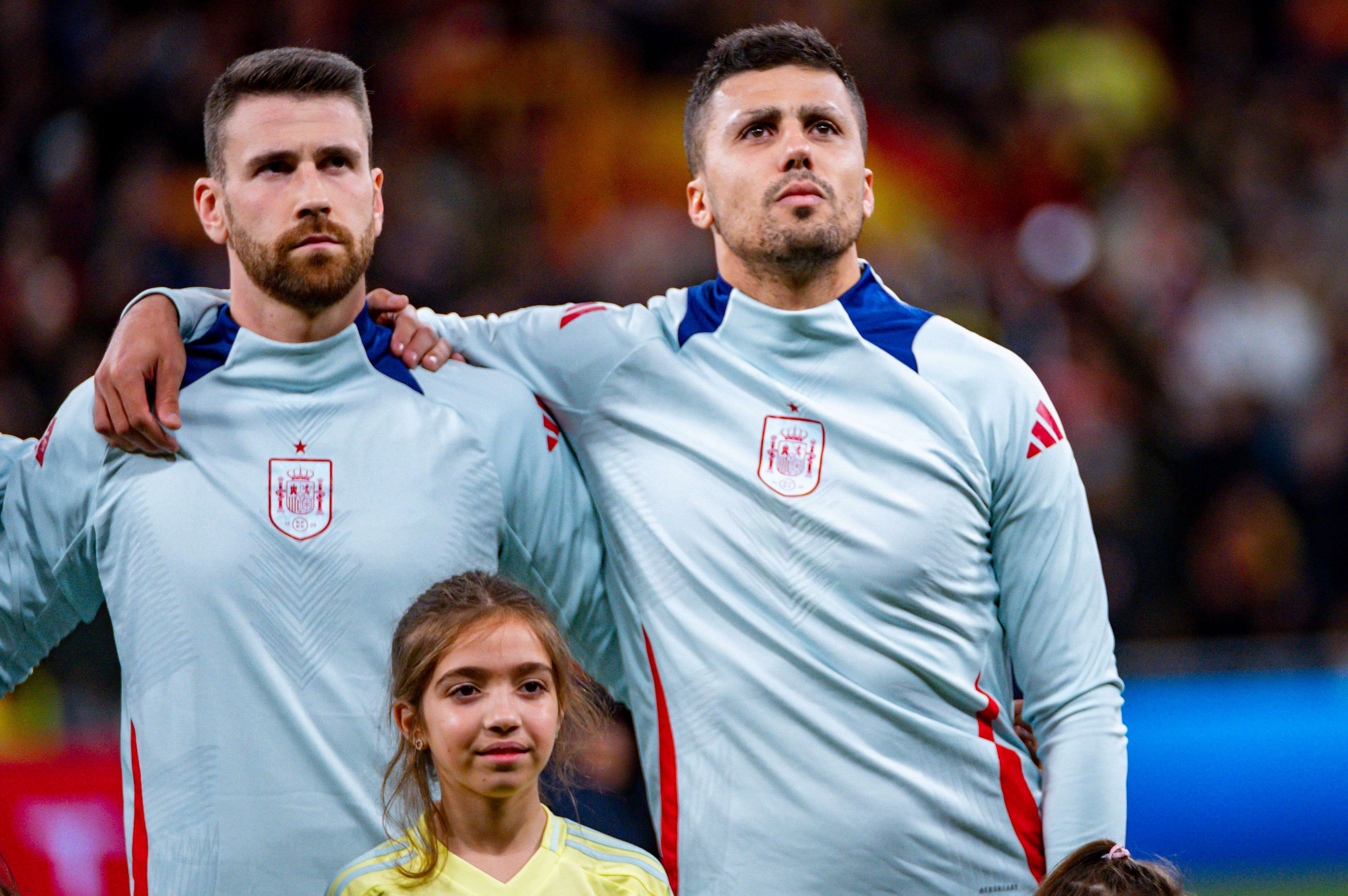 Unai Simón y Rodrigo Hernández con la selección española (Cordon Press)