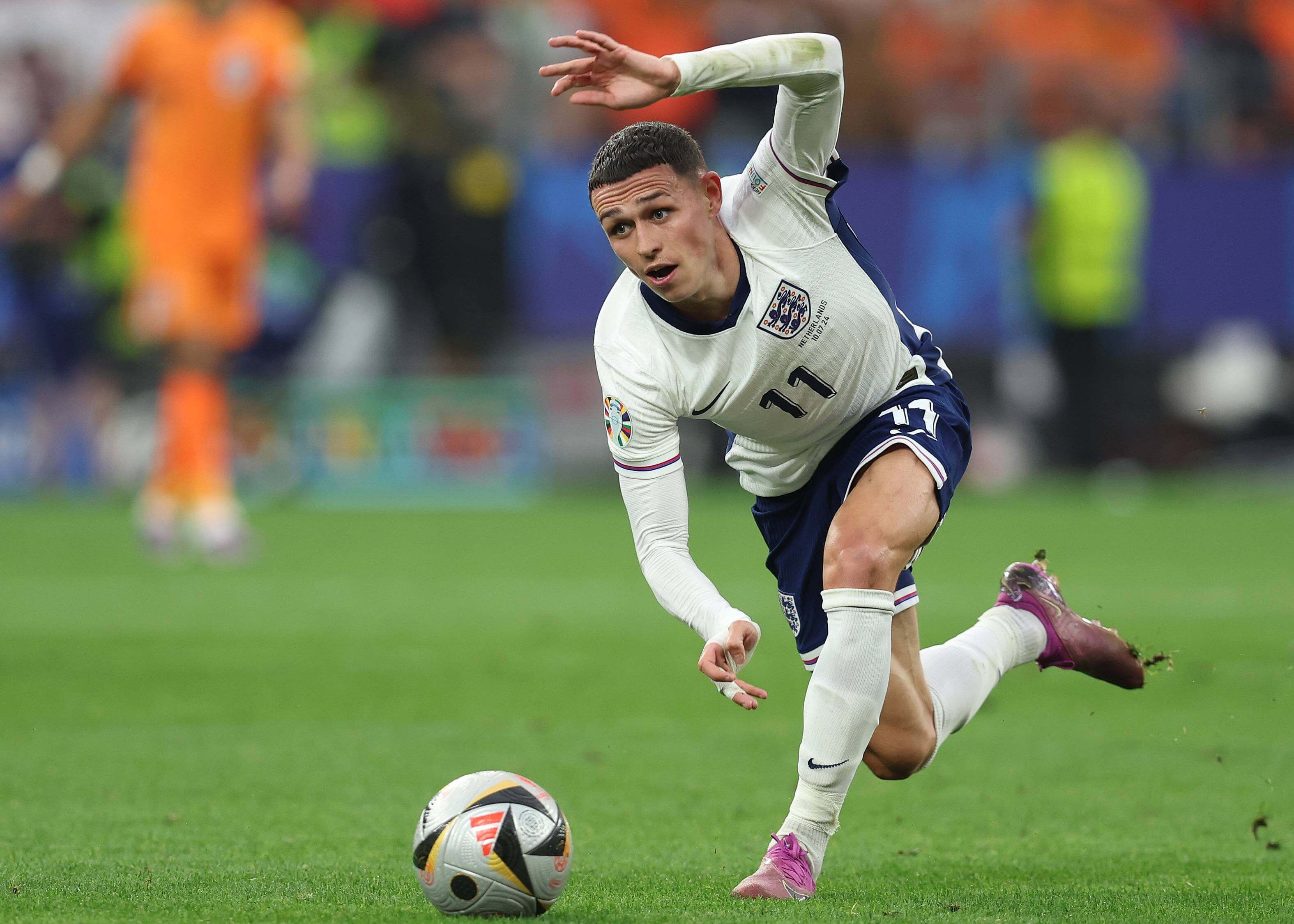  Phil Foden en la Eurocopa 2024 (Cordon Press)