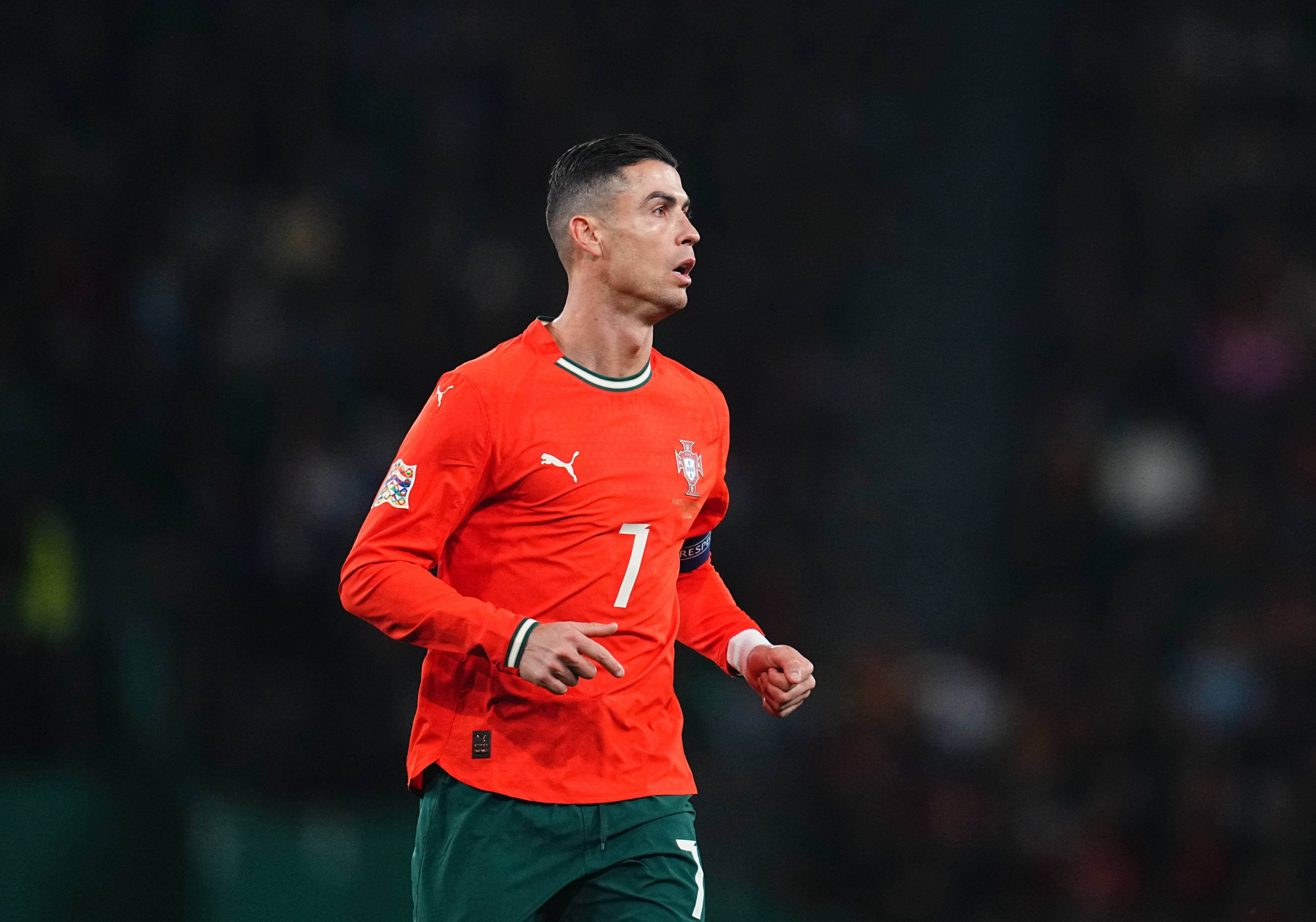 Cristiano Ronaldo en la selección portuguesa (Cordon Press)