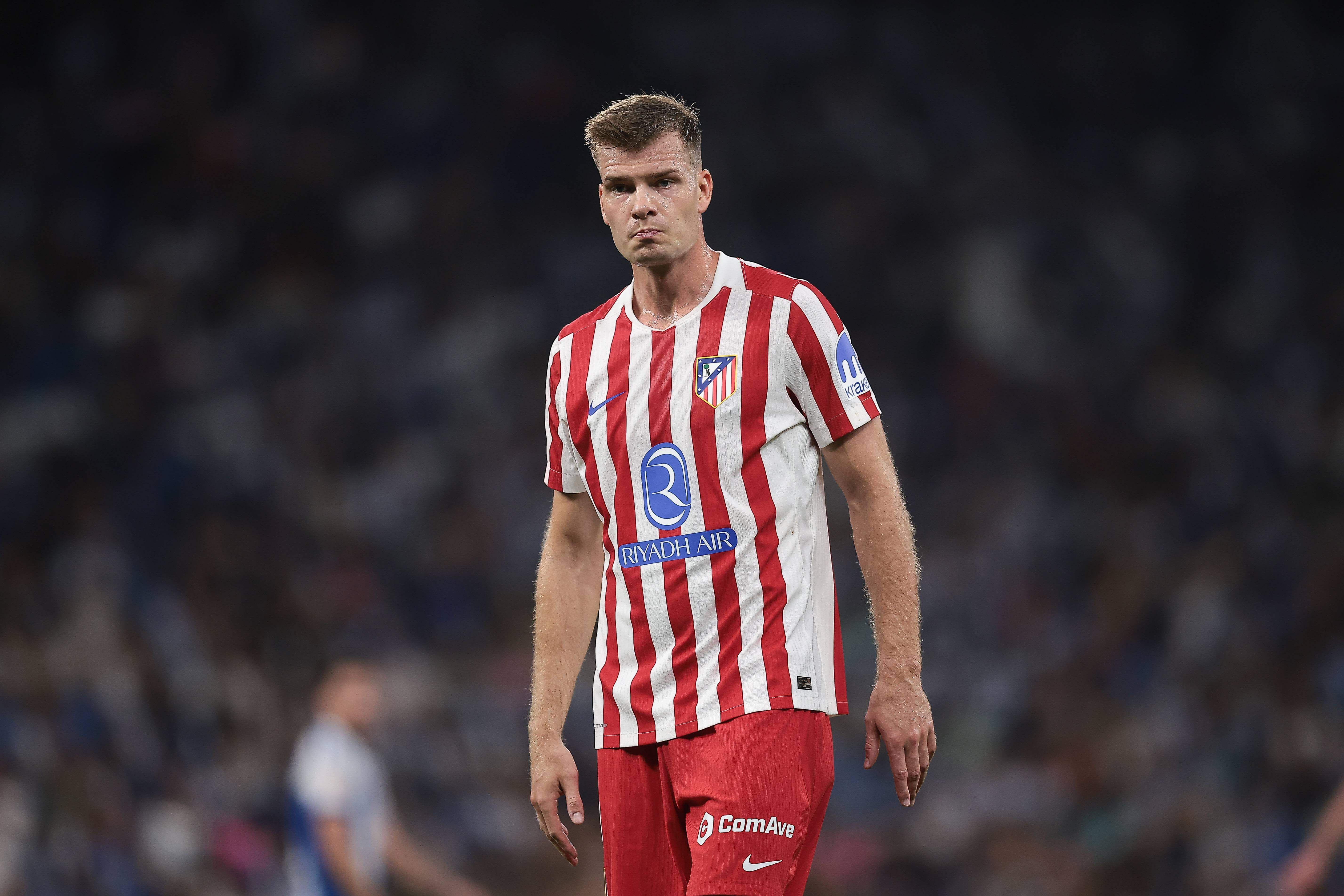  Alexander Sorloth, en un partido del Atleti (Cordon Press)