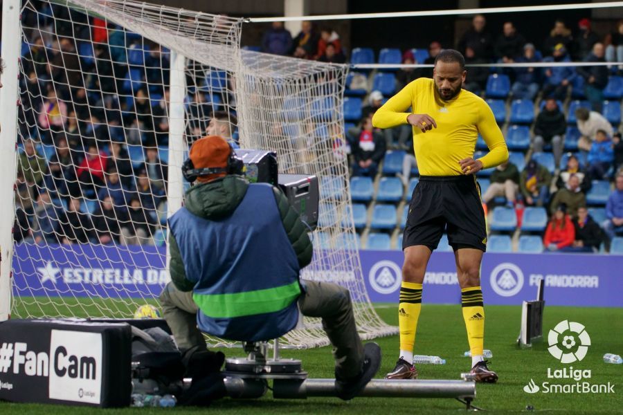  Bebé celebra bailando su primer gol en el Zaragoza - Andorra.