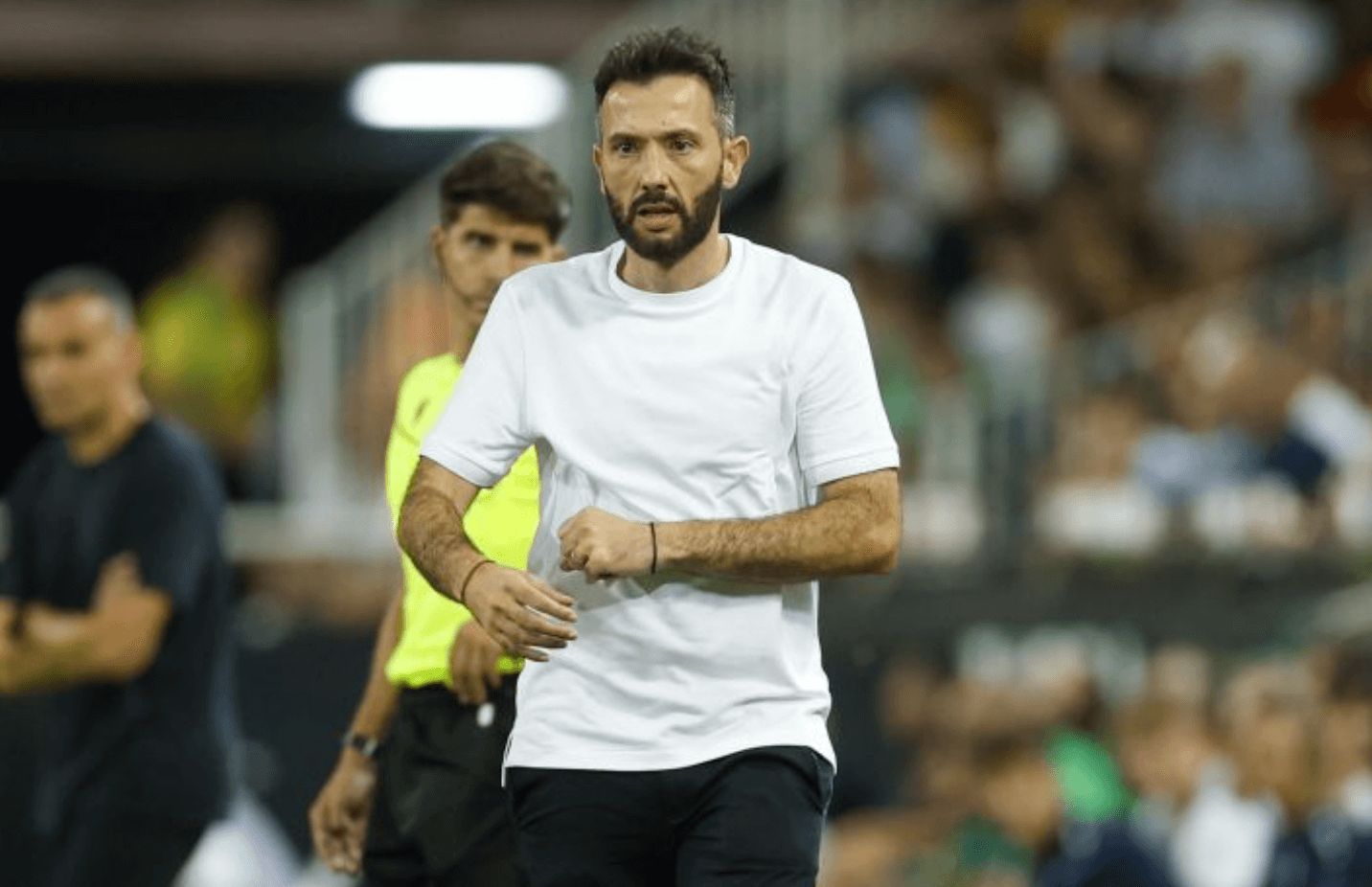  Carlos Corberán en Mestalla