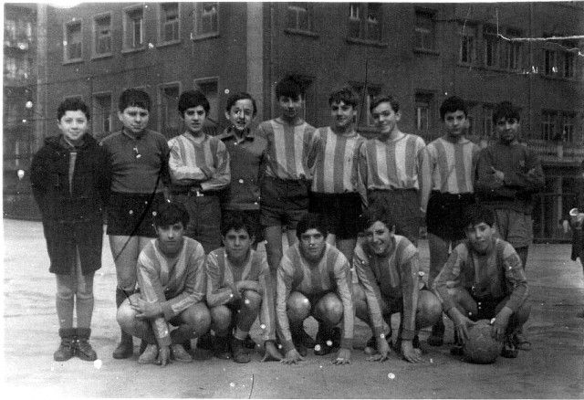  La Salle de Sestao, cuna de Manolo Sarabia, la 'Pantera rosa' del Athletic Club