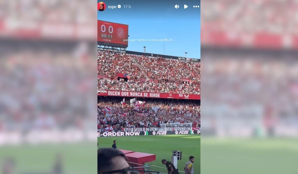  Espe, presente en el Sevilla - Girona