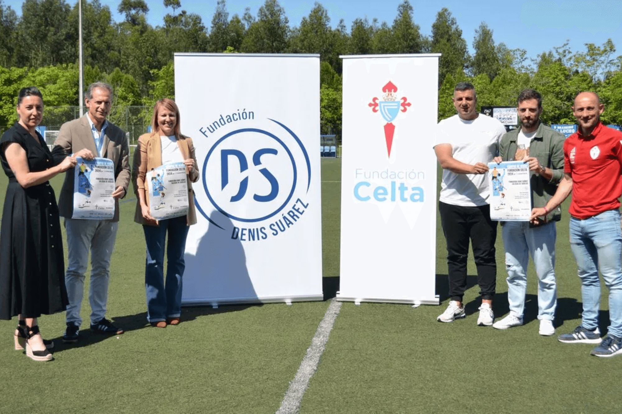Convenio entre la Fundación del Celta y la Fundación Denis Suárez.