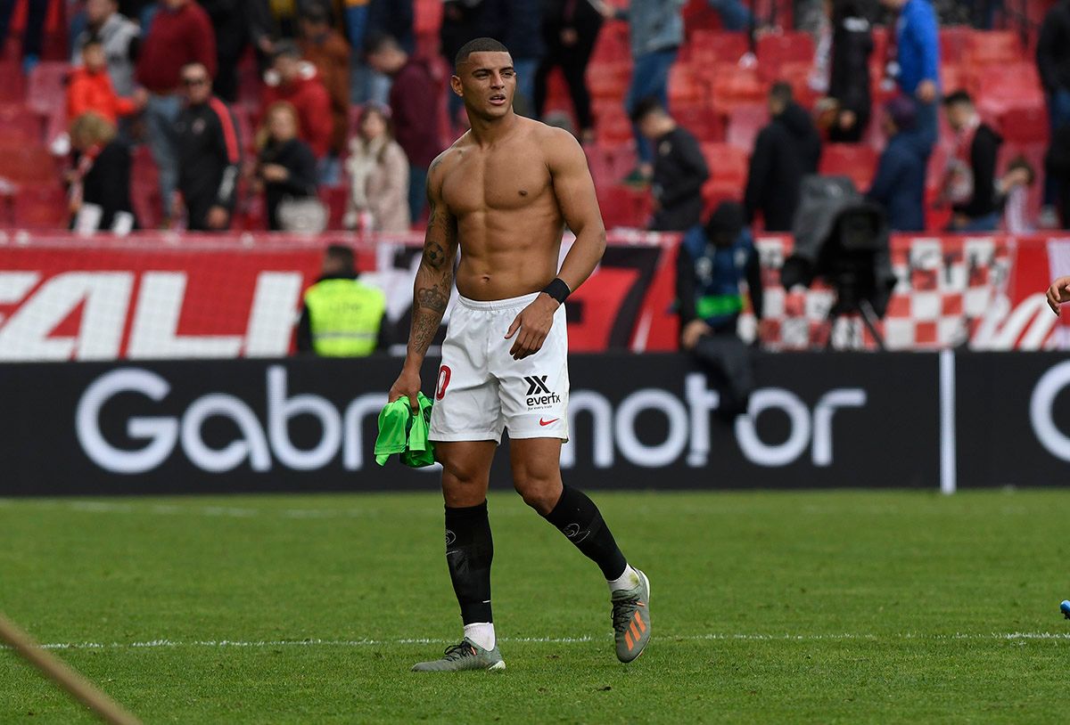  Diego Carlos, en su etapa en el Sevilla.