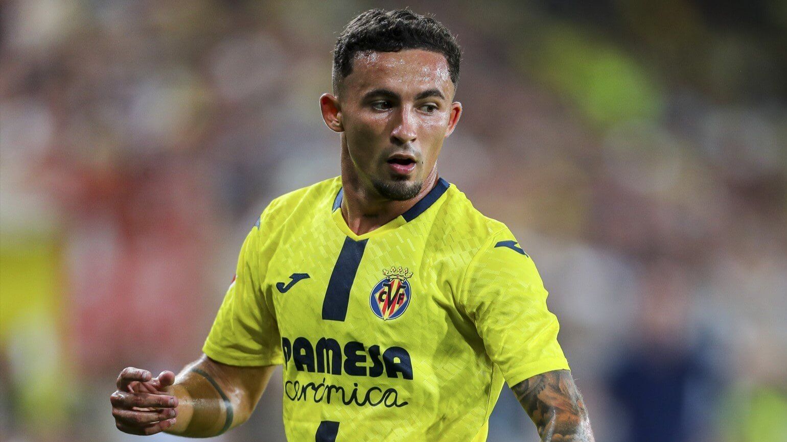  Yéremy Pino, con el Villarreal.