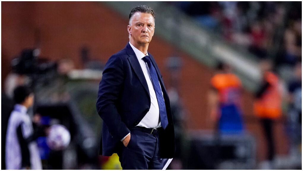  Van Gaal, durante el Mundial Qatar 2022. (Europa Press)