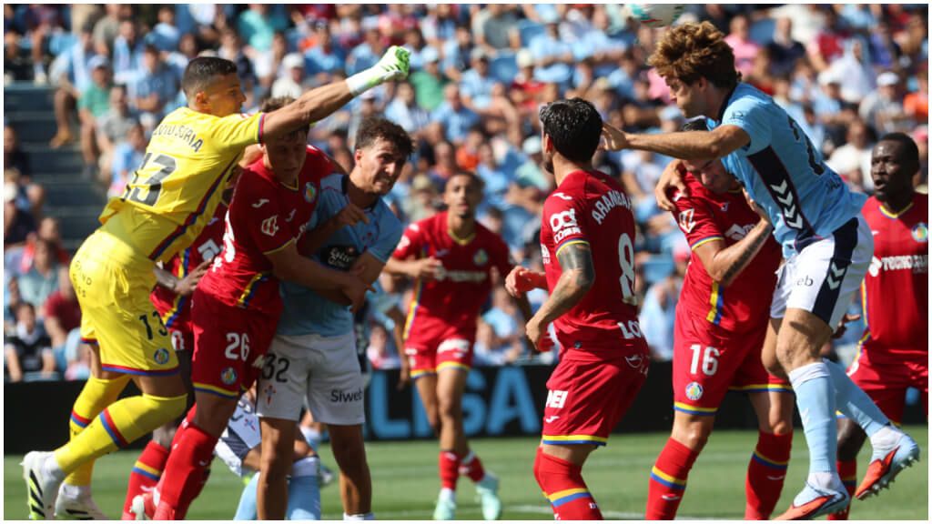  Imágenes del Celta de Vigo - getafe. (EFE)