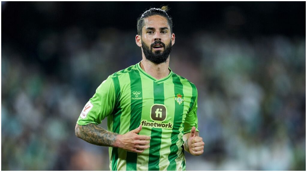 Isco Alarcón, con el Betis
