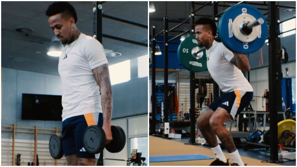 Eder Militao en sus redes sociales