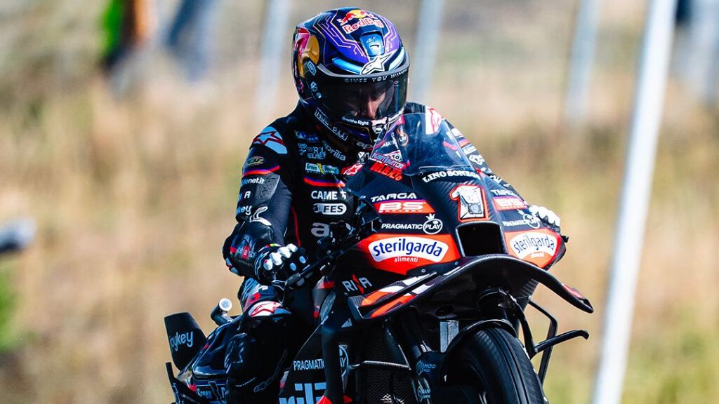 Jorge Martín, en Brno.