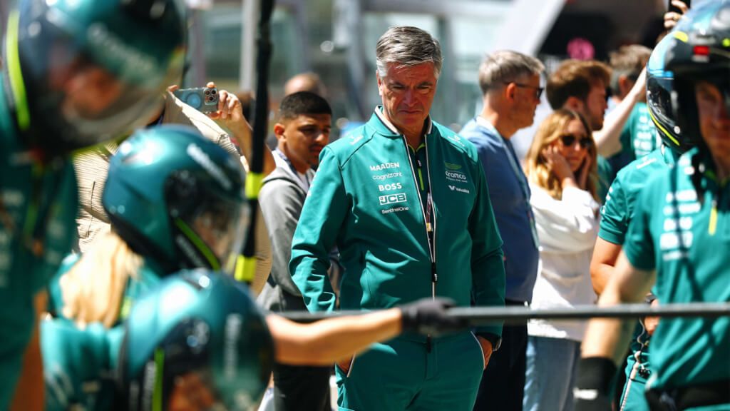 Andy Stevenson, de Aston Martin.