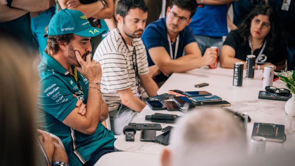  Fernando Alonso, en Hungría.