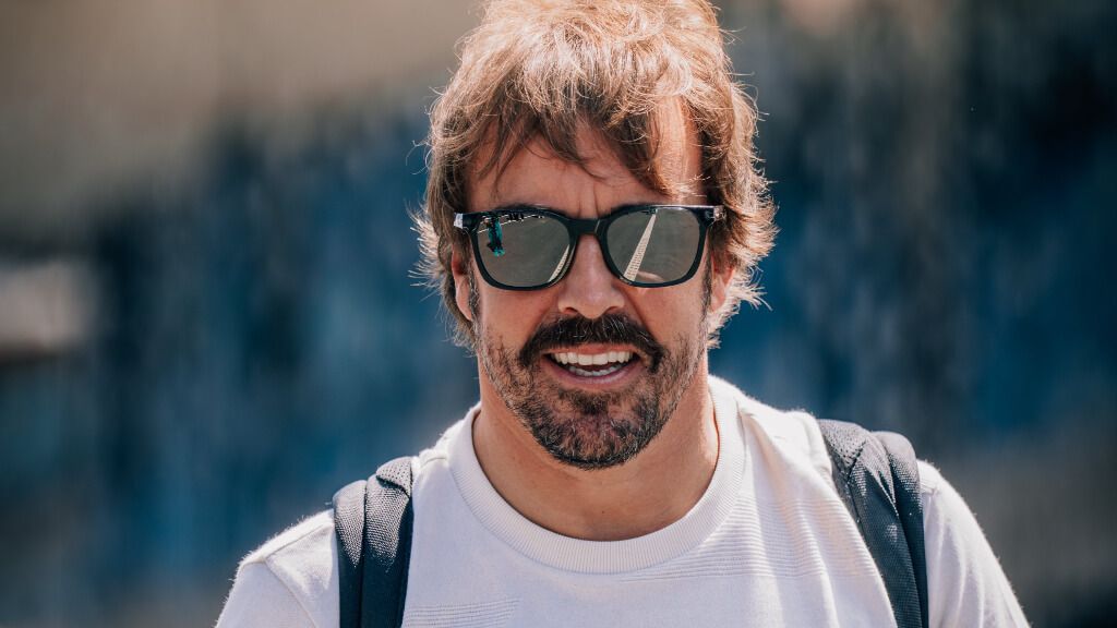  Fernando Alonso, en Hungría.