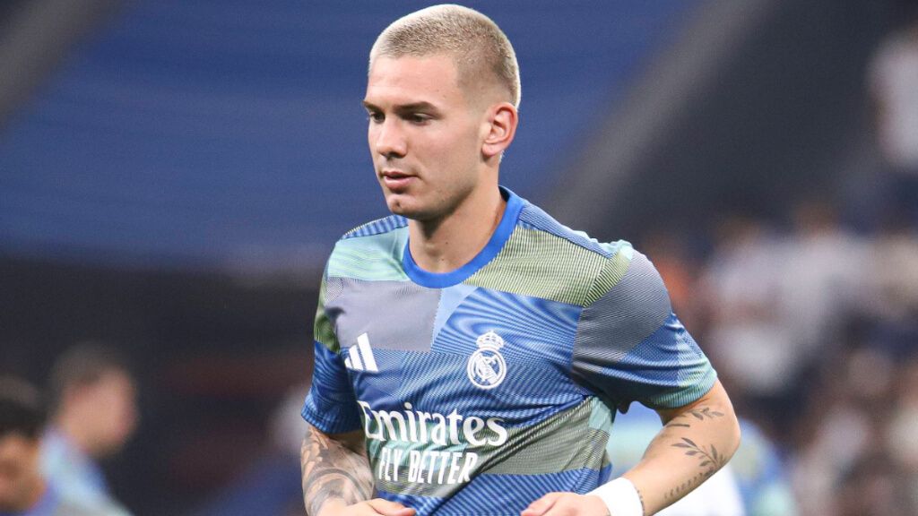 Mastantuono, con el Real Madrid