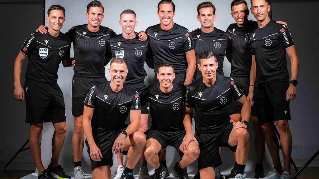 Cuerpo arbitral para LaLiga, Copa del Rey y Supercopa de España (Europa Press)