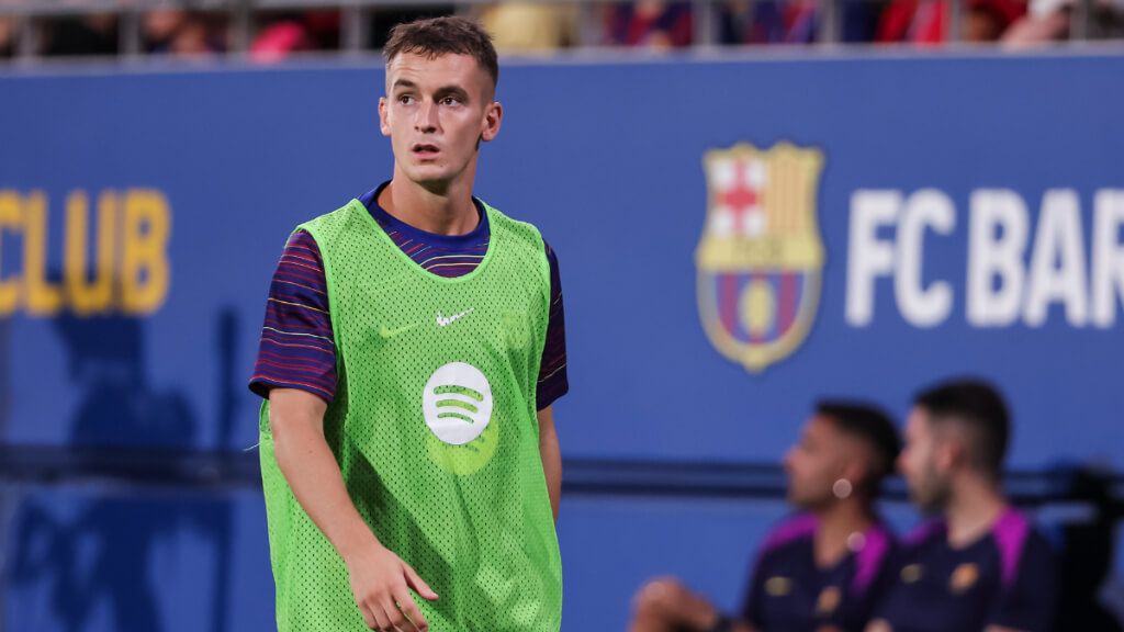  Marc Casadó con el FC Barcelona (Europa Press)
