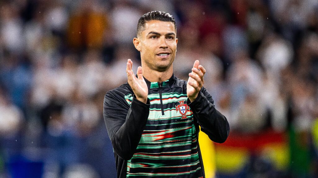 Cristiano Ronaldo, durante el Alemania-Portugal (foto: Cordon Press).