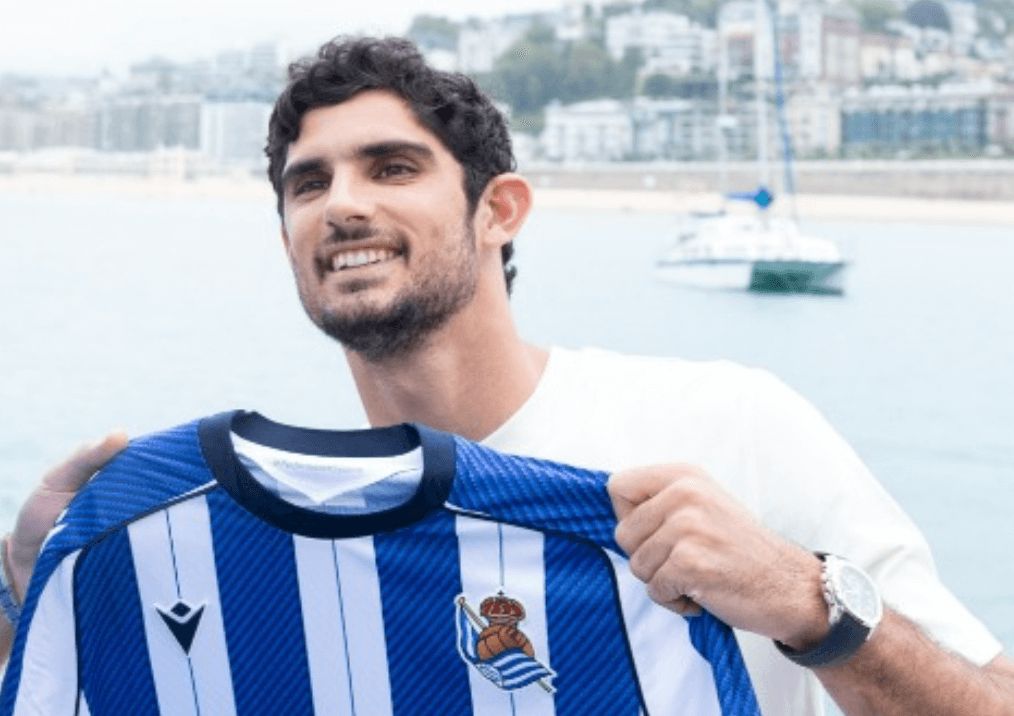  Guedes presentado en San Sebastián