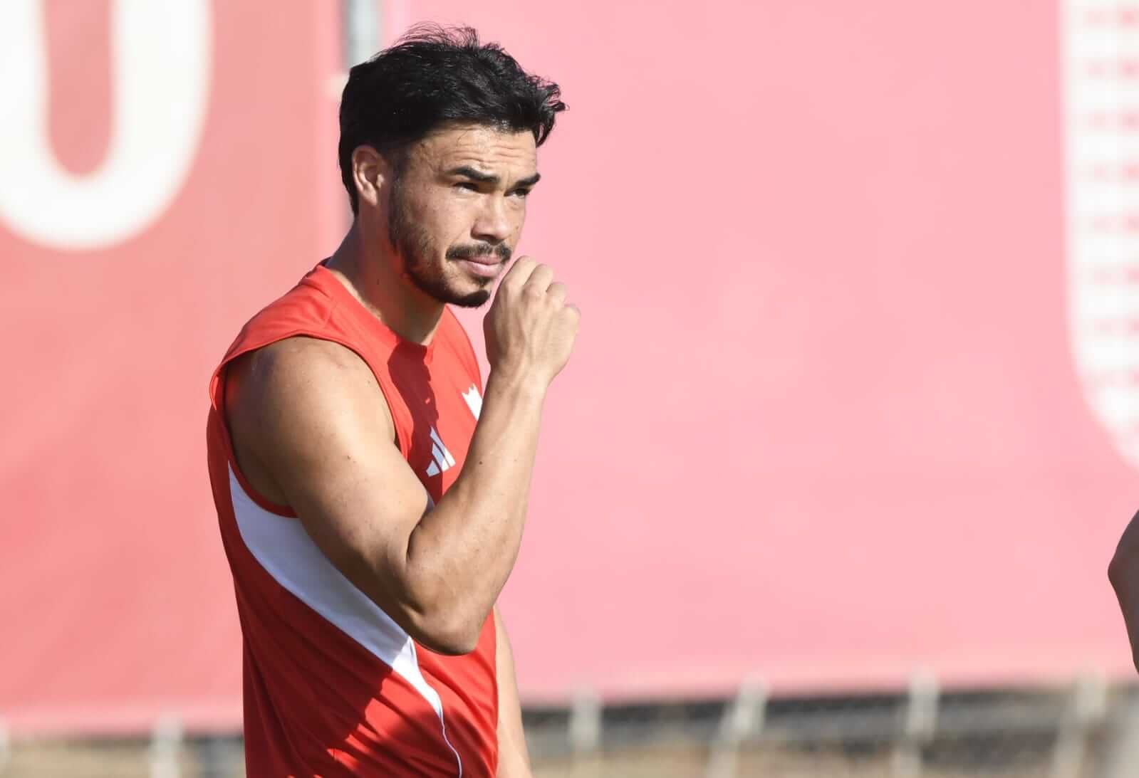  Gabriel Suazo, en la sesión del jueves.