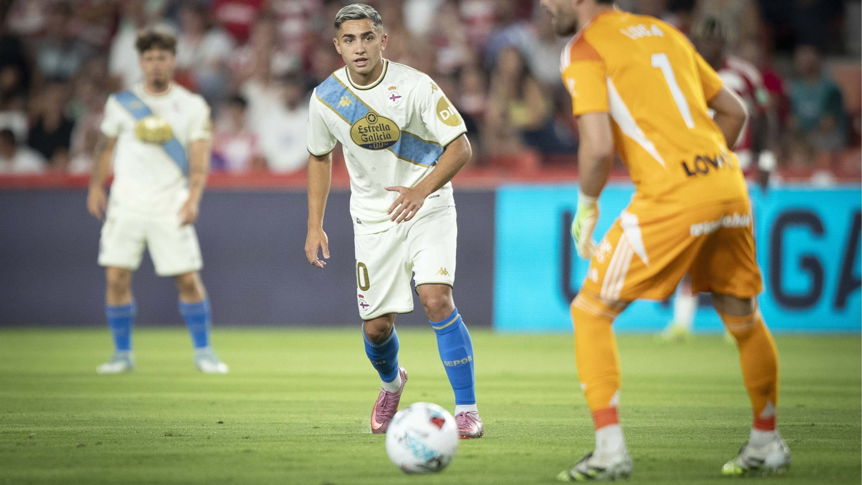  Yeremay Hernández, en el Granada - Deportivo.