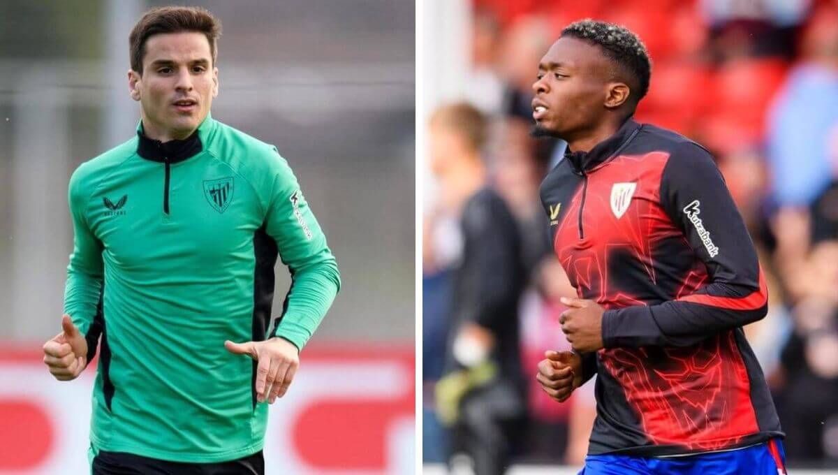  Íñigo Ruiz de Galarreta y Álvaro Djaló, bajas del Athletic.
