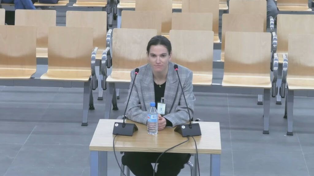  Laia Codina en el juicio a Luis Rubiales por el beso no consentido a Jennifer Hermoso