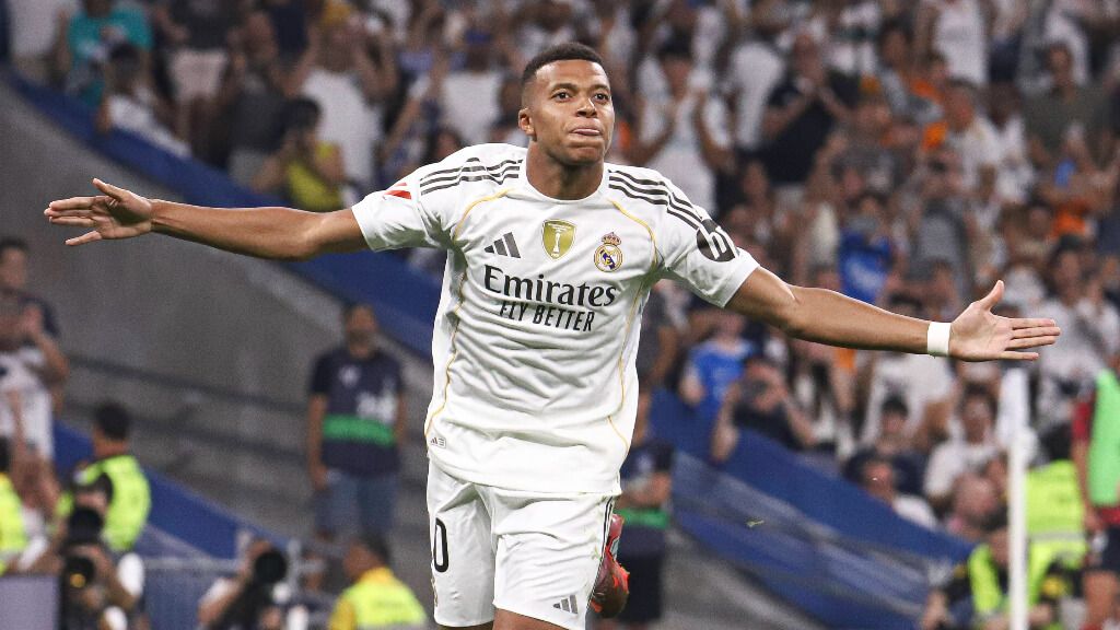 Mbappé celebra su gol ante Osasuna (Cordon Press)