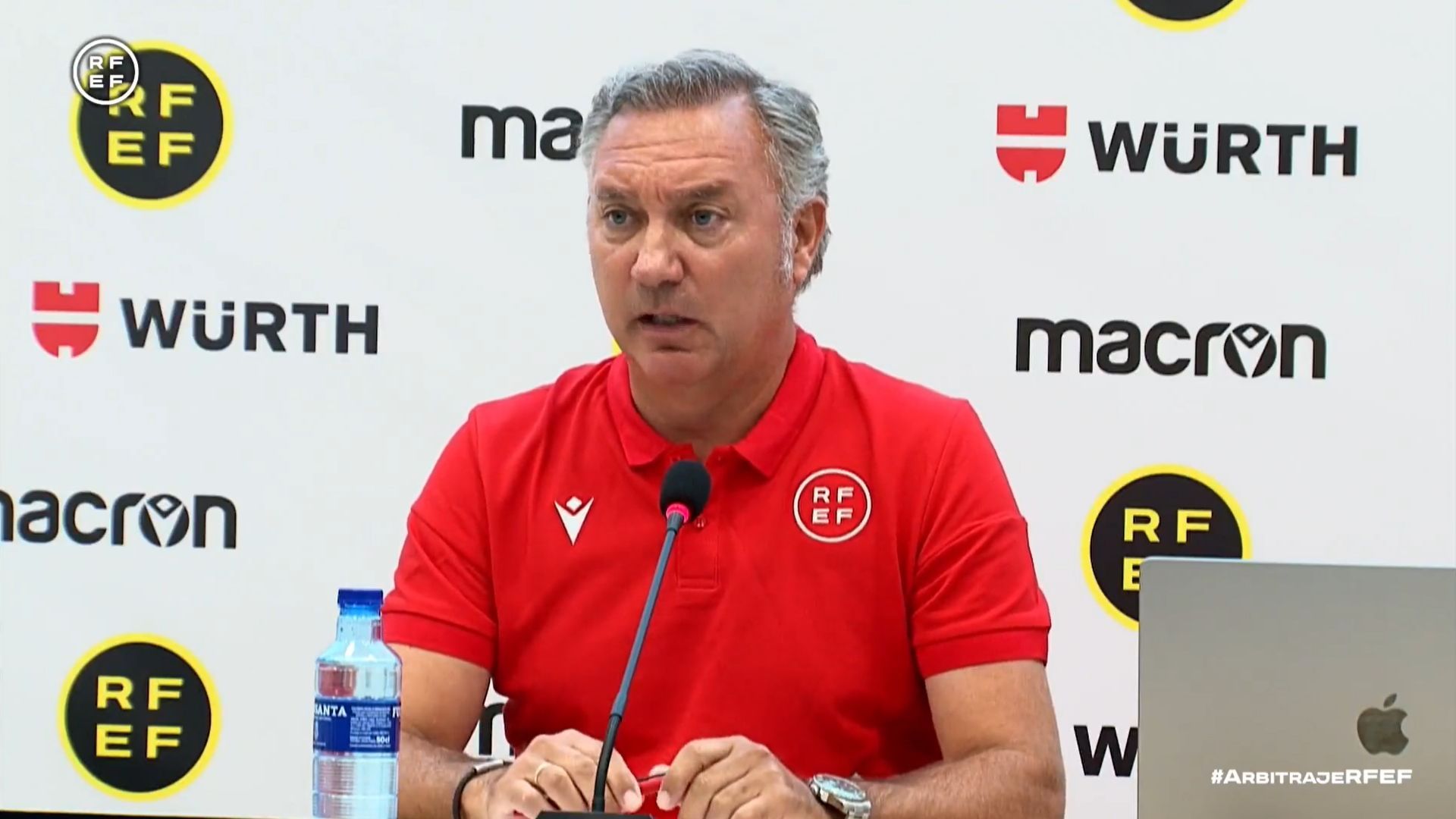 Medina Cantalejo, en rueda de prensa.