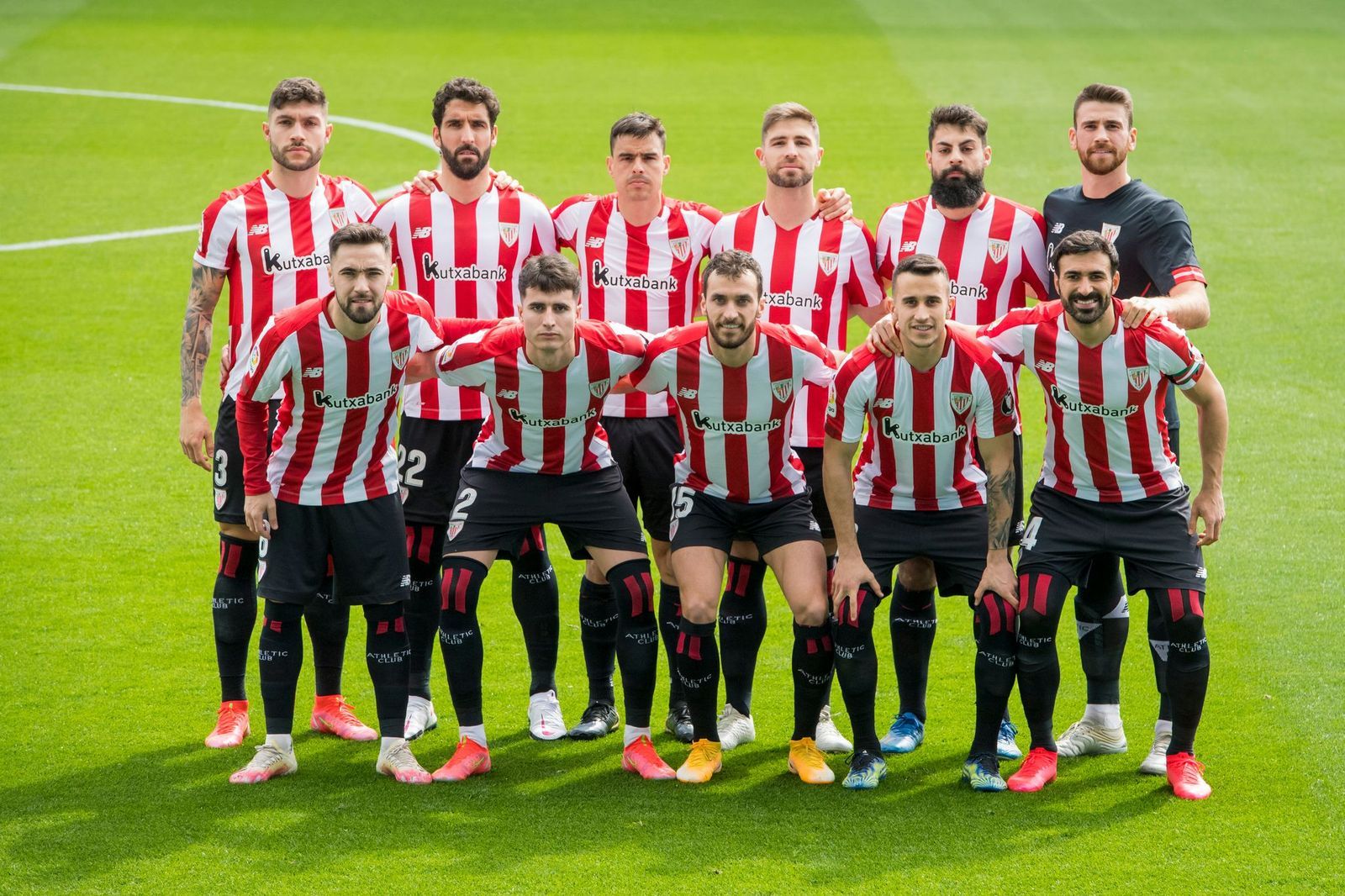  El once bilbaíno de este domingo ante el Celta en Balaídos.