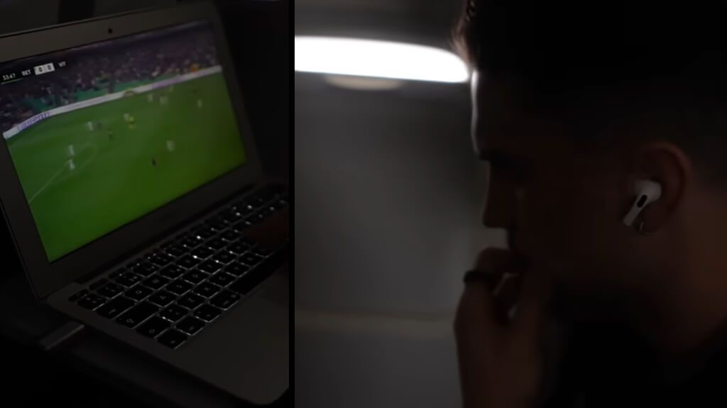  Marc Bartra, analizando el encuentro.