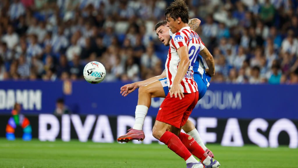 Robin Le Normand en el Espanyol - Atlético