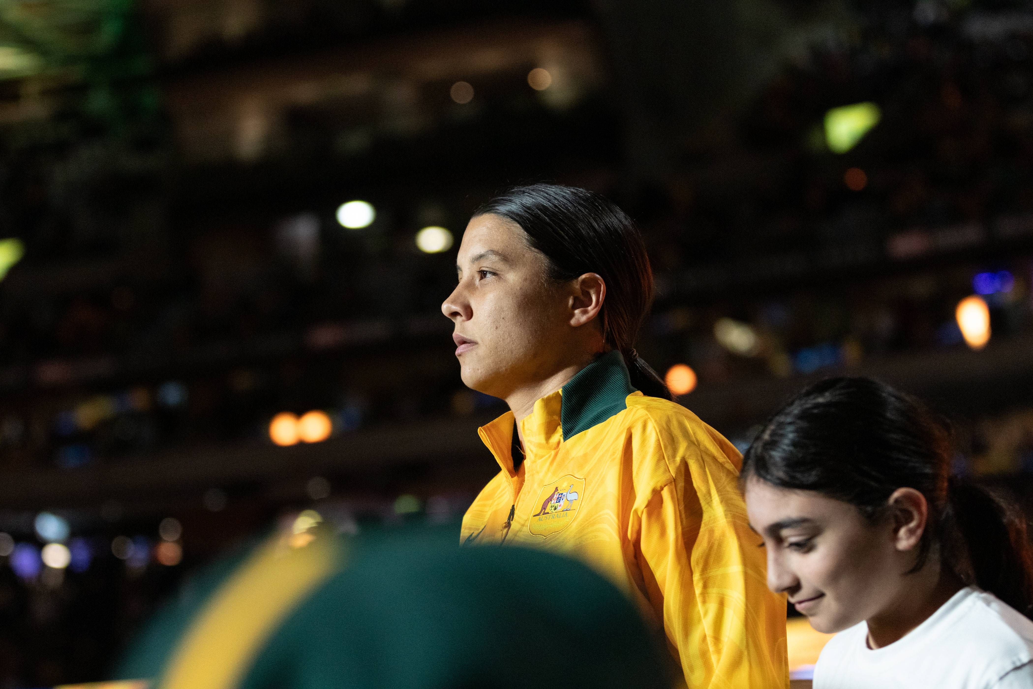 Sam Kerr, la estrella de Australia.