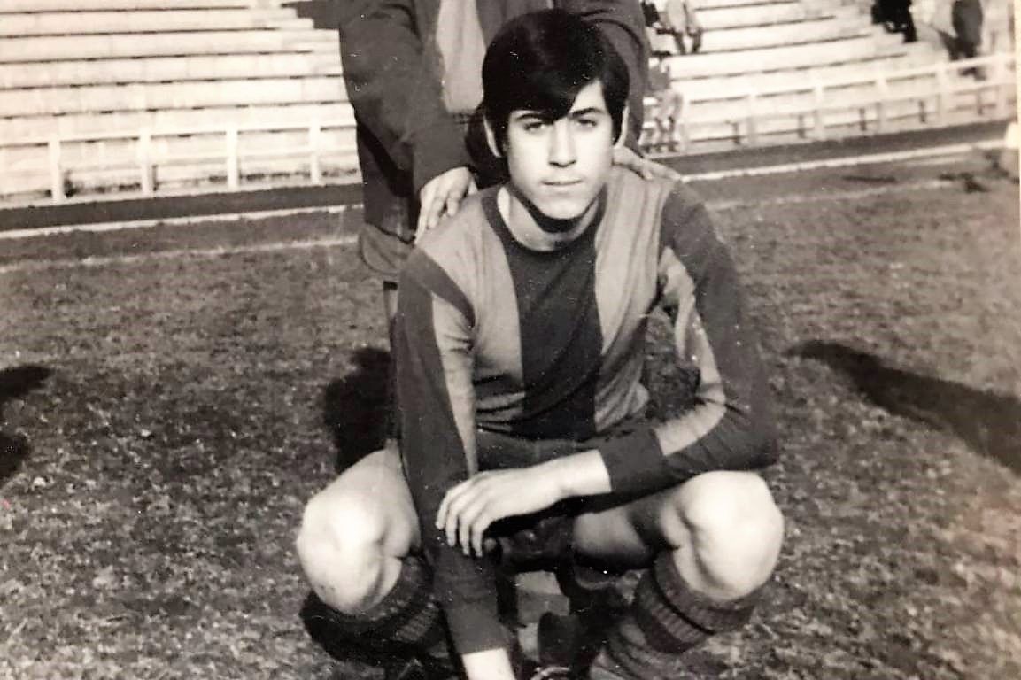  Manolo Sarabia, leyenda del Athletic Club, surgió del San Pedro de Sestao.