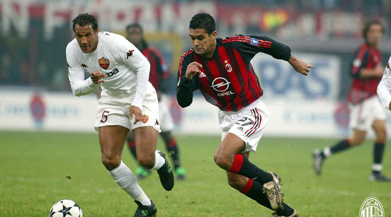  Serginho, durante un Milan-Roma.