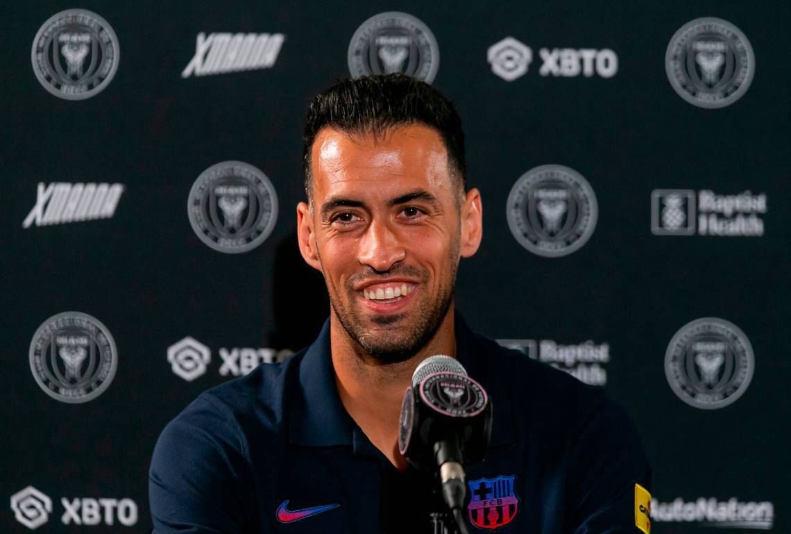 Sergio Busquets en Miami.
