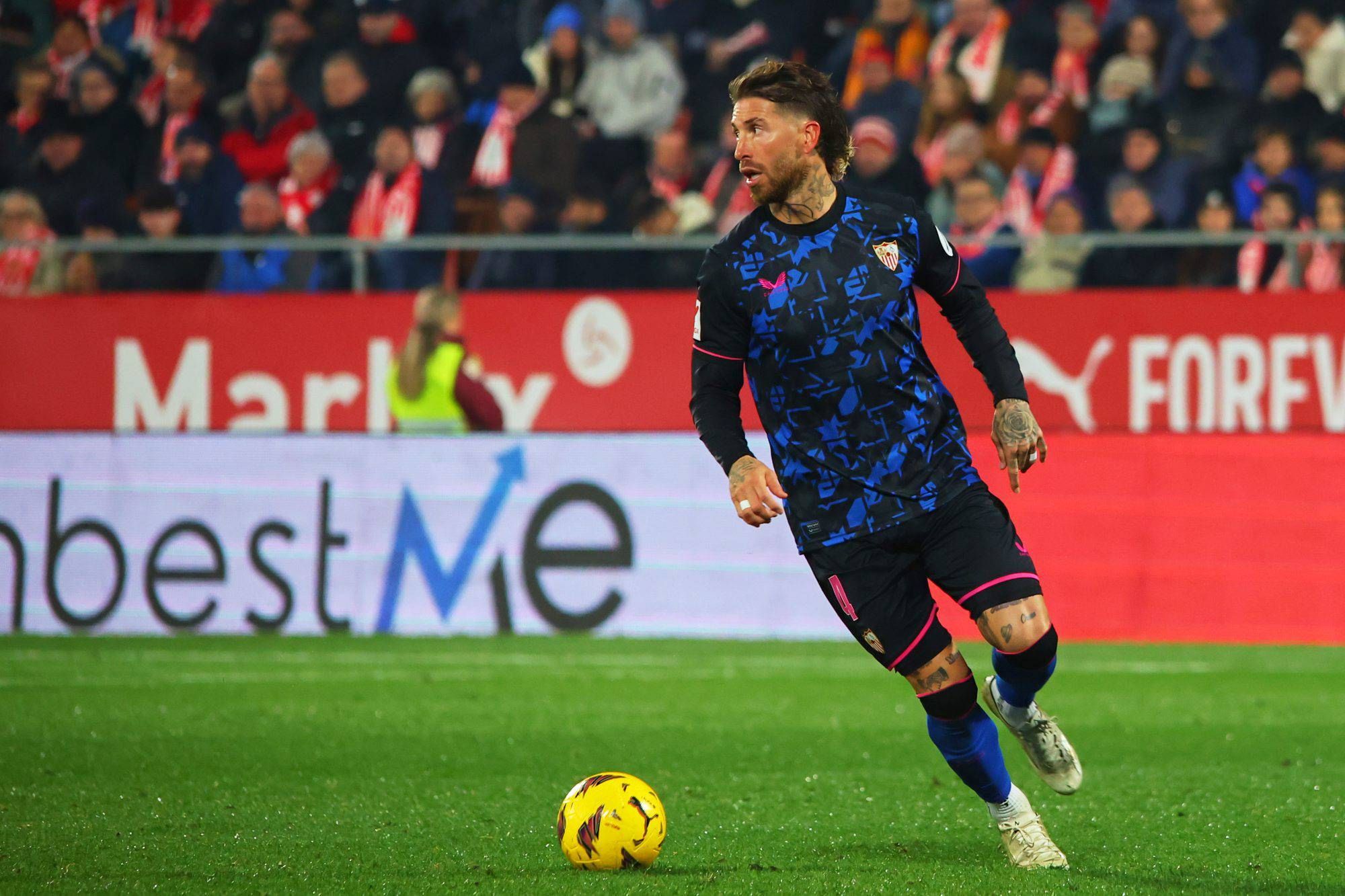  Sergio Ramos, ante el Girona