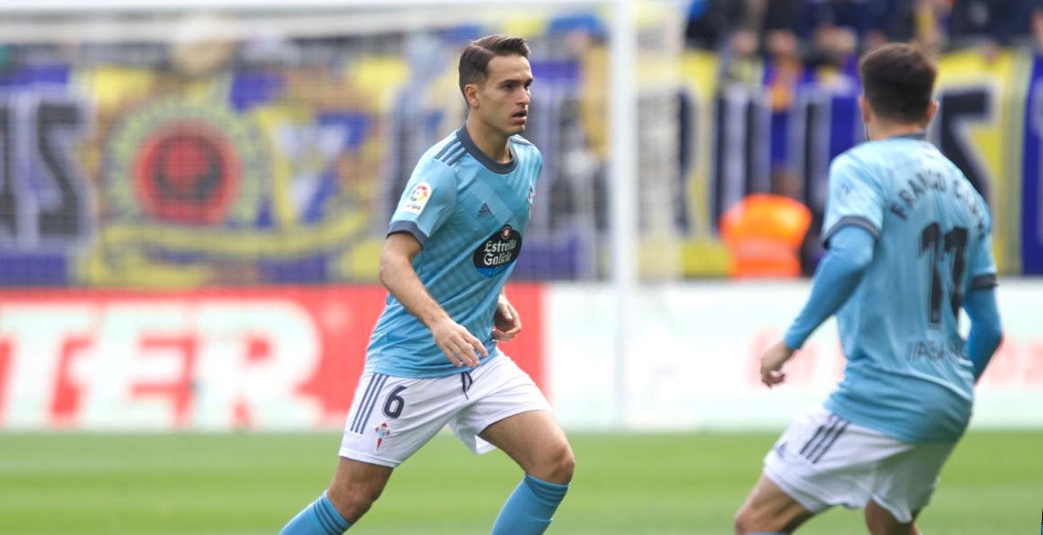 Denis Suárez, durante un partido del Celta.