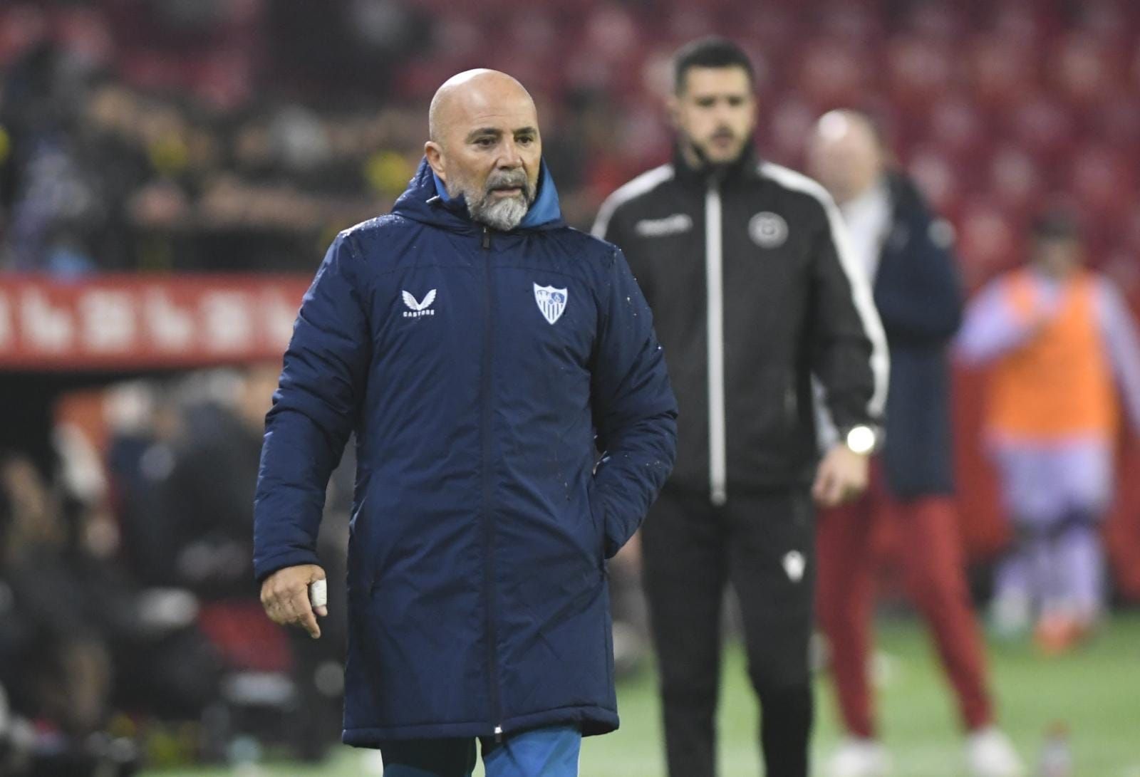  Sampaoli, ante el Mónaco.