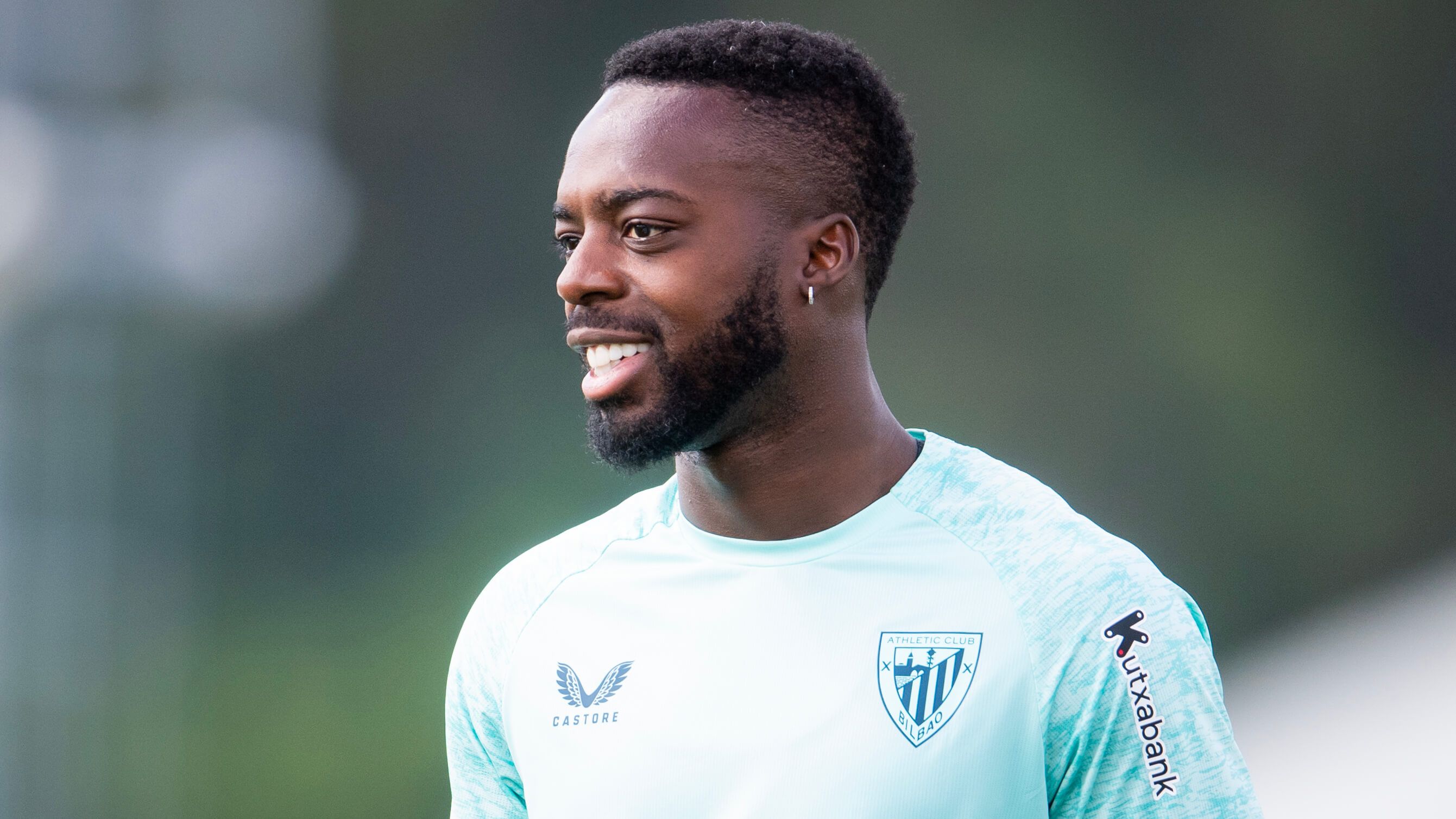  La sonrisa de Iñaki Williams en Lezama.