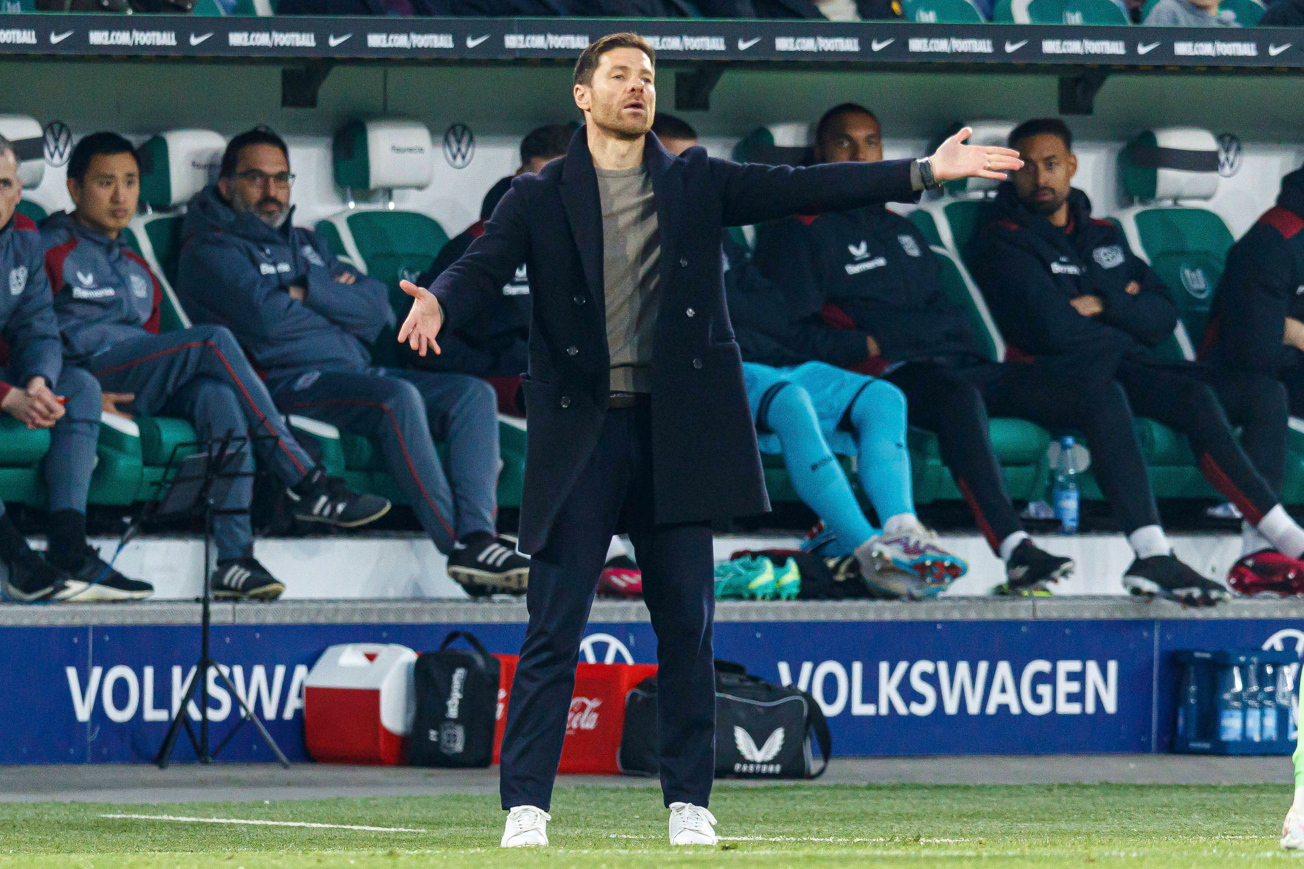  Xabi Alonso, entrenador del Bayer Leverkusen. Fuente: Cordon Press