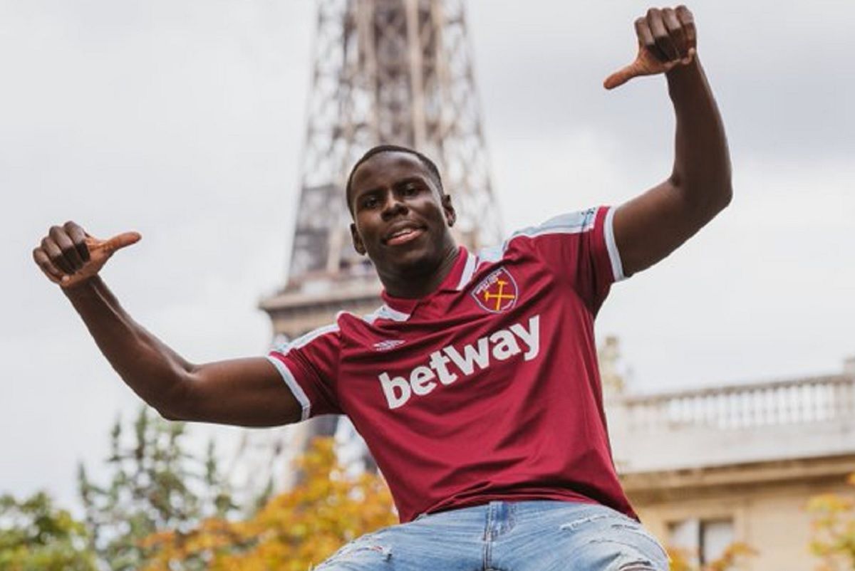  Zouma, cuando fichó por el West Ham.
