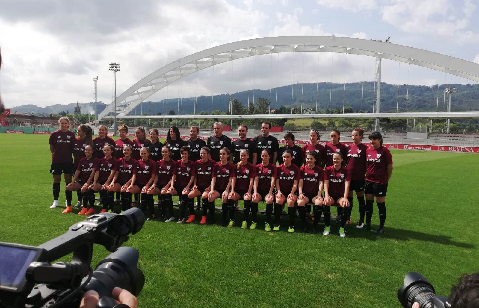  Presentación del Athletic Club Femenino 2018-2019.