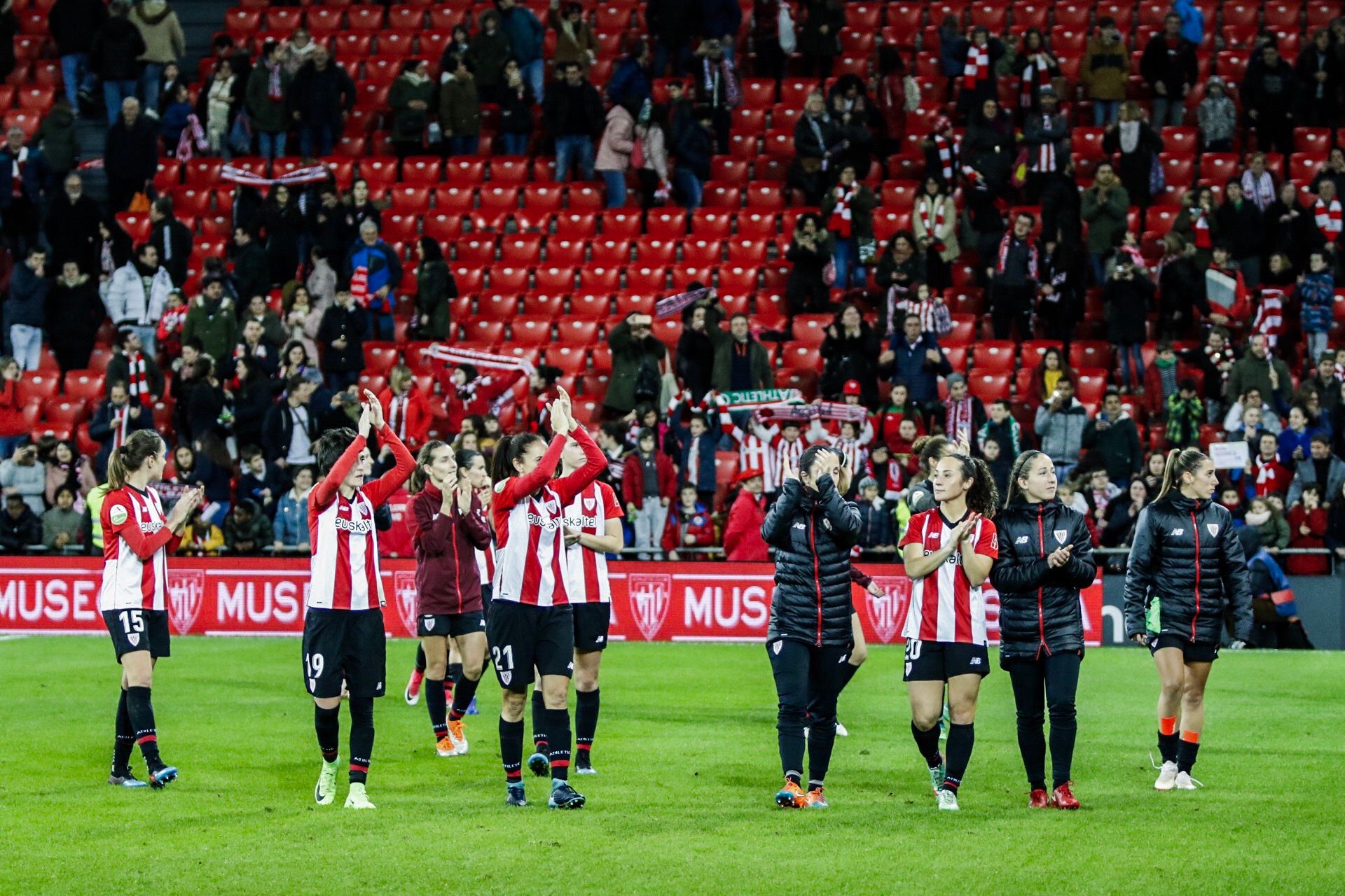 El Athletic femenino regresa el domingo a San Mamés.